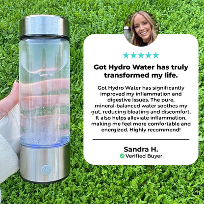 GotHydroWater™ Hydrogen Water Bottle