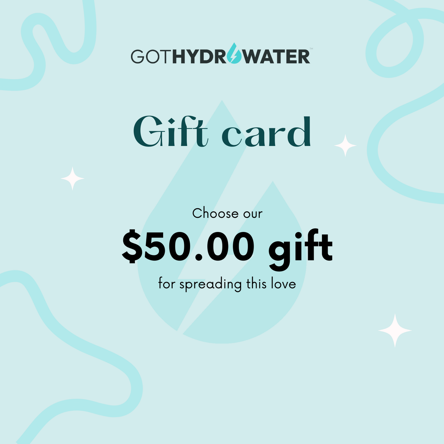 GOTHYDROWATER Gift Card