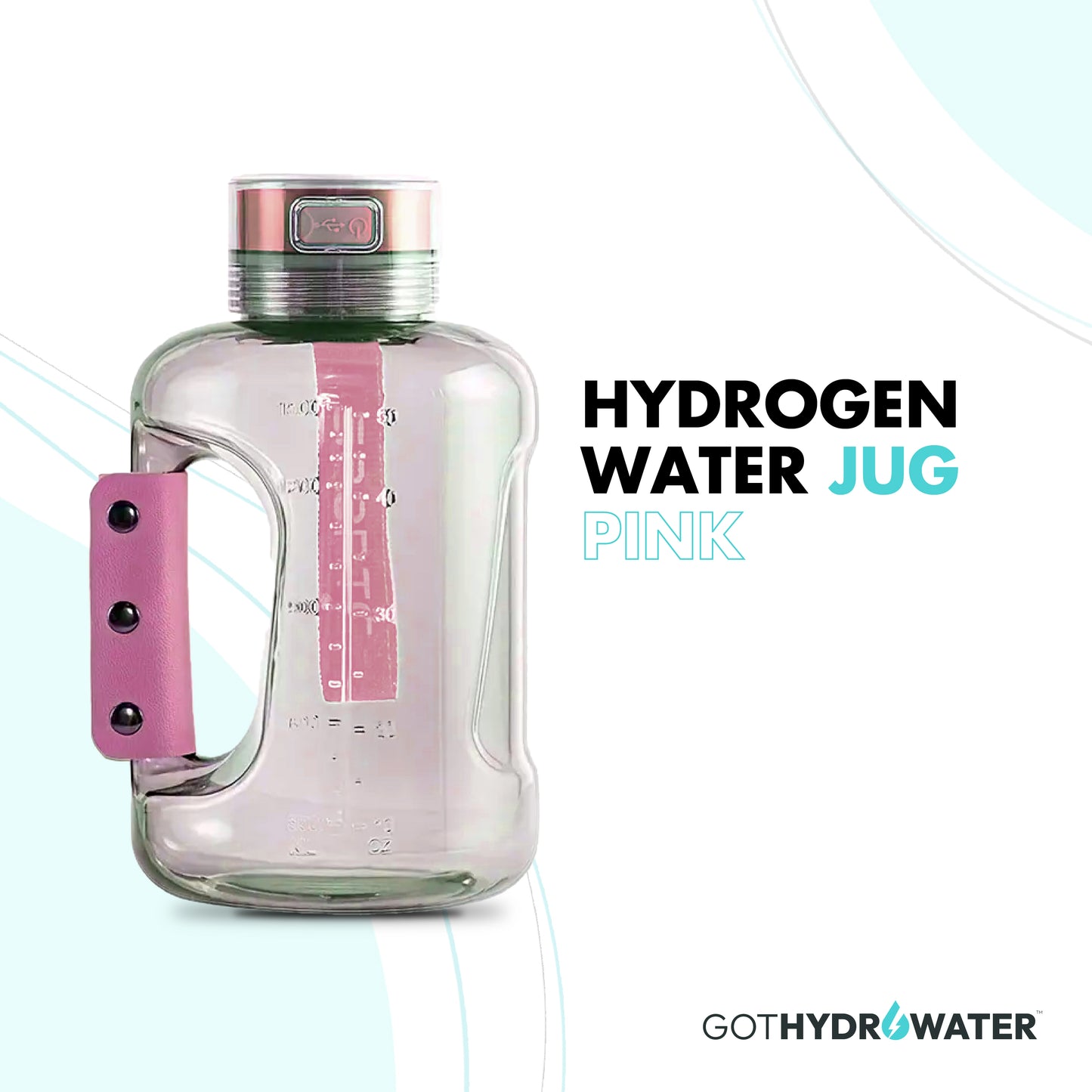 GotHydroWater™  Hydrogen Water Jug - 1500 ML