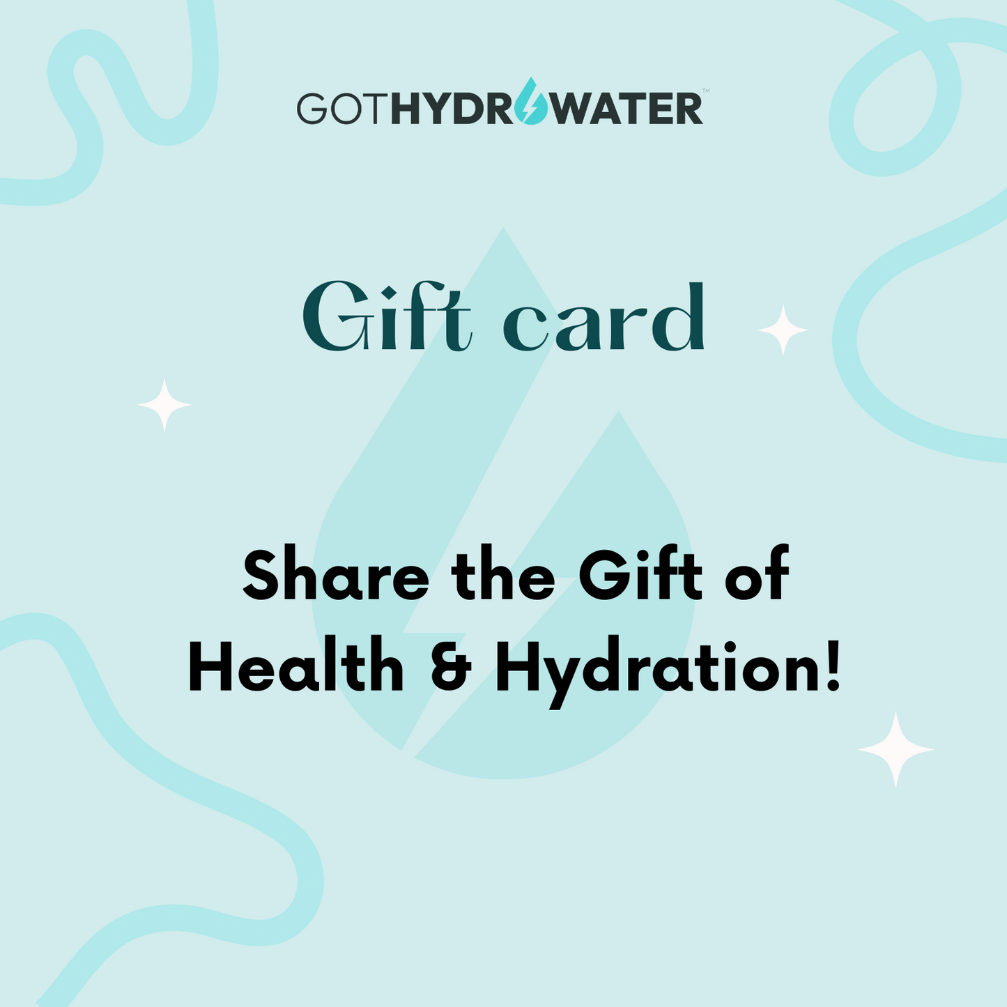 GOTHYDROWATER Gift Card