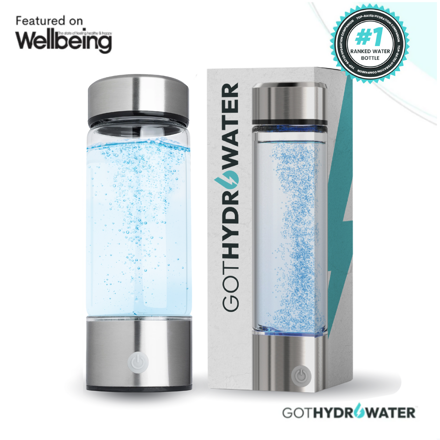 Got Hydro Water Hydrogen Water Bottle| Free Gift (value $30)